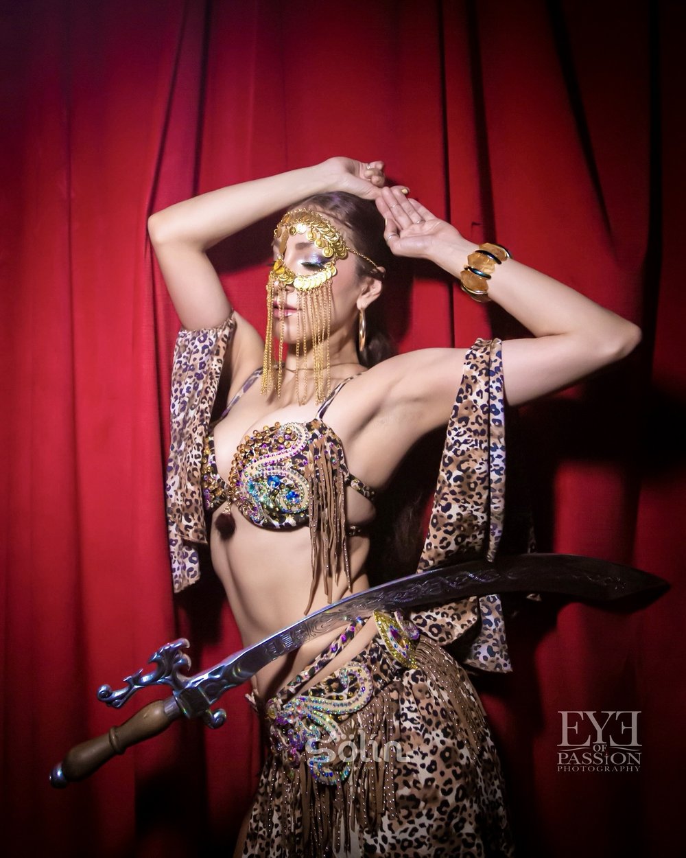 Ale Santos, maestra de belly dance en Diva Dance 2026